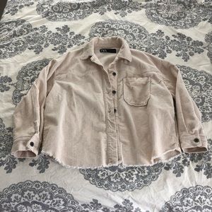Zara Corduroy Button-Down